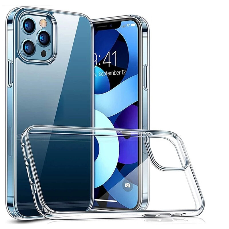 Ultra-Slim-Hülle, passend für iPhone 14 Plus, transparent